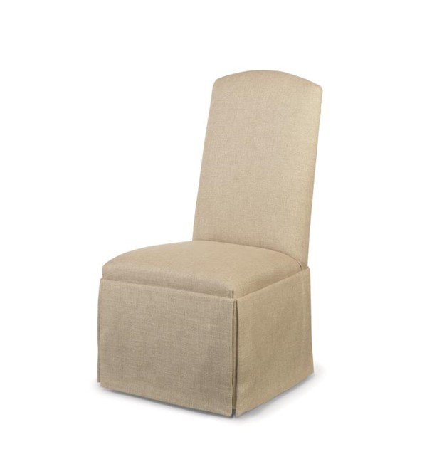 century 3370-5C - Hollister Strght Back/Sweep Top Chair W/Casters