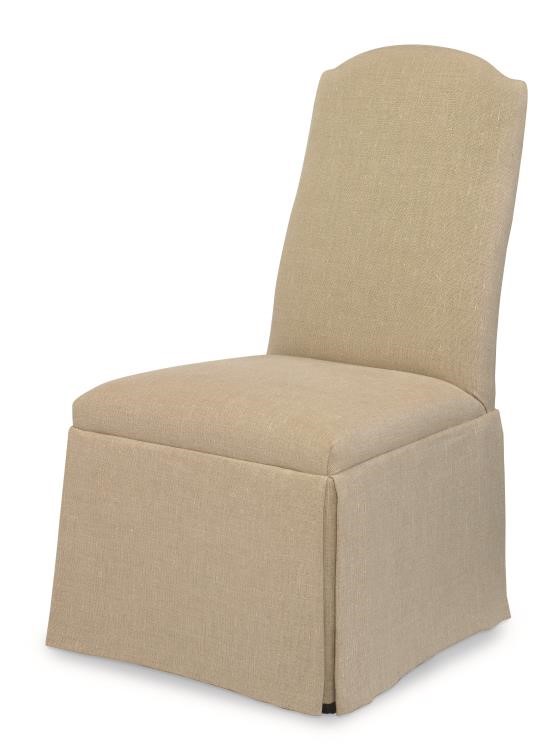 century 3371-4C - Chandler Curved Back With Arch Top Chair With Casters