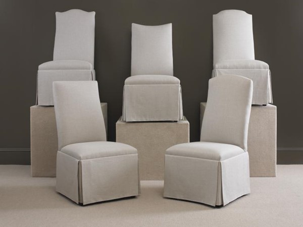 Century 3371-5C - Chandler Curved Back With Sweep Top Chair With Casters