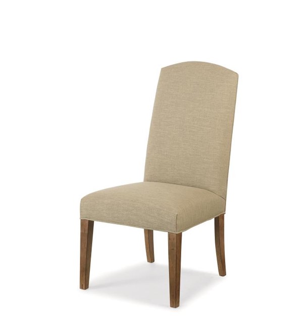 century 3372-5 - Hollister Straight Back-Exposed Wood W/Sweep Top