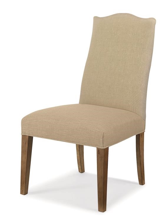 century 3373-3 - Chandler Curved Back-Exposed Wood W/Camelback Top