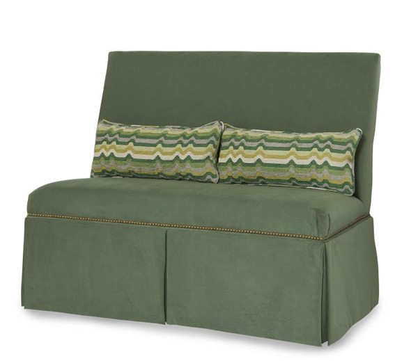 Century 3380-2-SK - Layla 45" To 57" Skirted Armless Banquette
