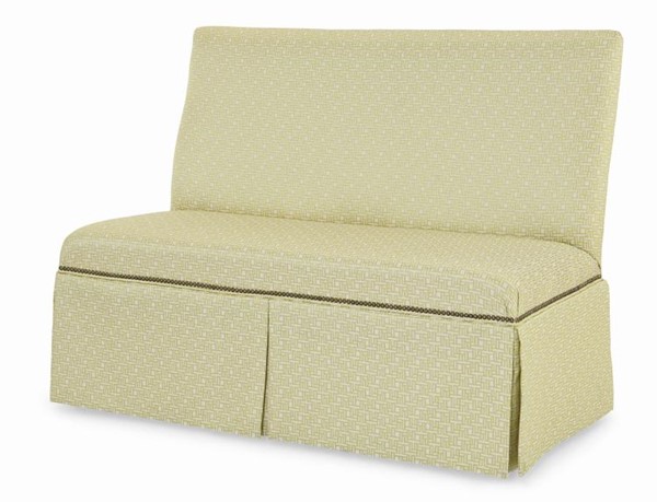 Century 3380-2-SK - Layla 45" To 57" Skirted Armless Banquette