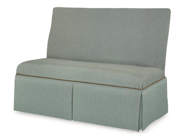 century 3380-2-SK - Layla 45" To 57" Skirted Armless Banquette