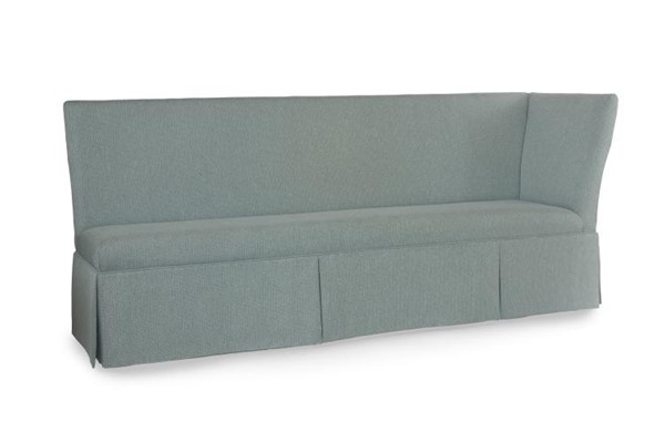 century 3382-4-SK - Layla 81" To 96" Skirted Raf Corner Banquette