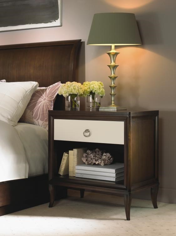 Century 33C-224 - Tribeca Single Drawer Nightstand - Tribeca/Cream
