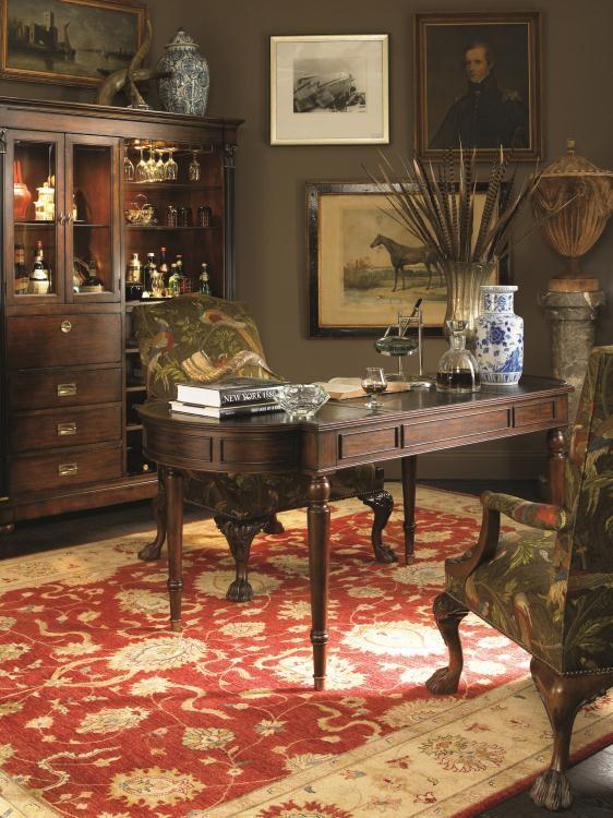 Century 36H-763 - Chelsea Club Monk's House Writing Table - Cognac