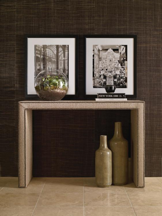 Century 499-729U - Bridgeton Fully Upholstered Console Table