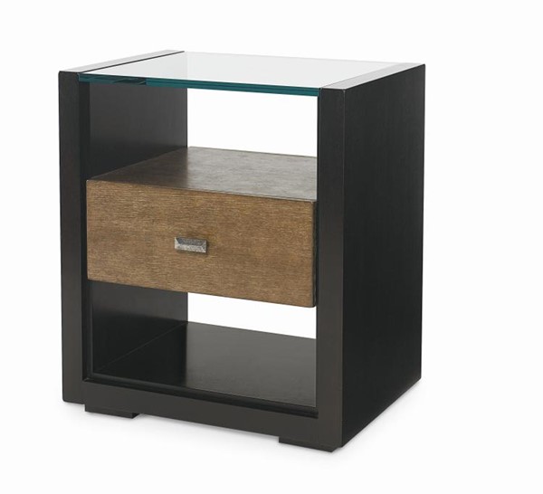 century 70C-222 - Mesa Hallam Nightstand - Melange/Napa Cerused