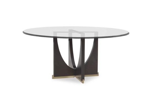 century 789-805B-G - Details Dining Table Base For Glass Top