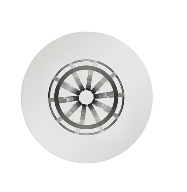 Century 78G-981T-48 - Details 48" Round 1/2" Tempered Glass Top With Ogee Edge