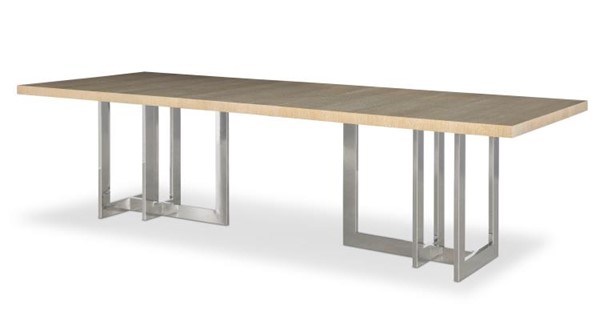 century 841-308-V1 - Milan Oak Dining Table - Blonde Cerused