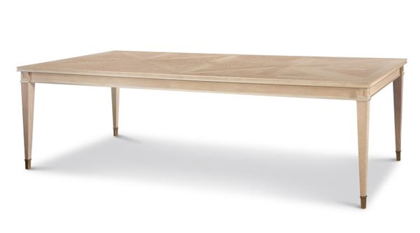 century 89A-302-V1 - Maison '47 Large Rectangular Dining Table - Blonde Cerused