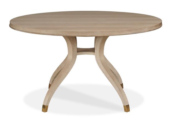 Century 89A-305-V1 - Maison '47 Round 54" Dining Table - Blonde Cerused