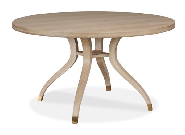 century 89A-305-V1 - Maison '47 Round 54" Dining Table - Blonde Cerused