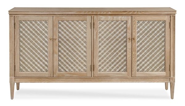 Century 89A-403-V1 - Maison '47 Mesh Front Sideboard - Blonde Cerused