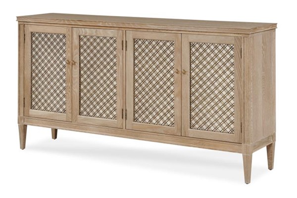 century 89A-403-V1 - Maison '47 Mesh Front Sideboard - Blonde Cerused