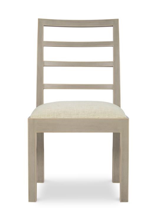 Century AE-CCU-3164S-F2 - Dara Side Chair - Modern French Grey & Taupe