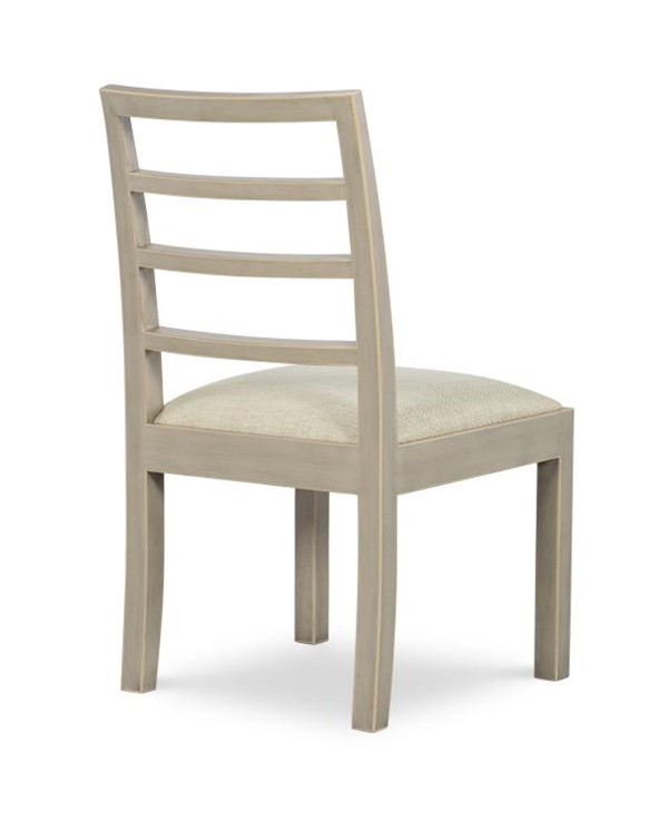 Century AE-CCU-3164S-F2 - Dara Side Chair - Modern French Grey & Taupe