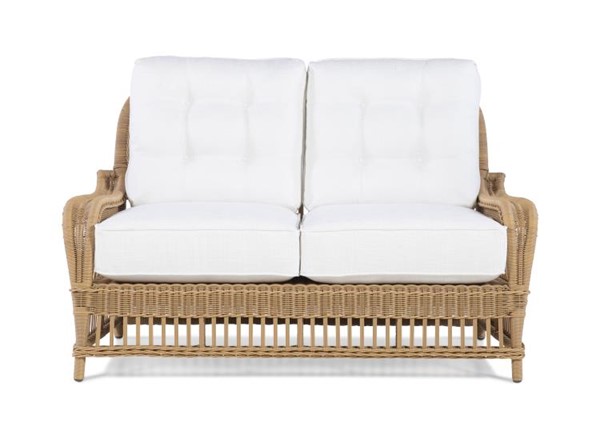 Century AE-D40-44B-NT - Mainland Wicker Love Seat W/Buttons