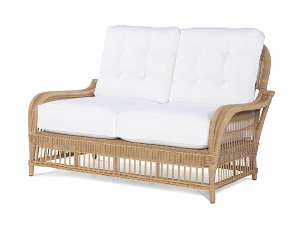 century AE-D40-44B-NT - Mainland Wicker Love Seat W/Buttons