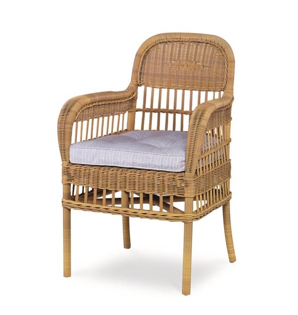century AE-D40-52-NT - Mainland Wicker Dining Arm Chair