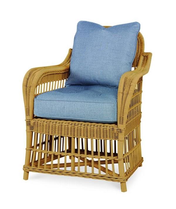century AE-D40-54-NT - Mainland Wicker Large Dining Arm Chair