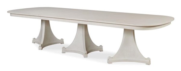 century AE9-317 - Dawning 132" Tri/Quad-Pedestal Dining Table