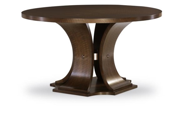 century B1H-306 - Sanford 64" Round Dining Table - Brunette