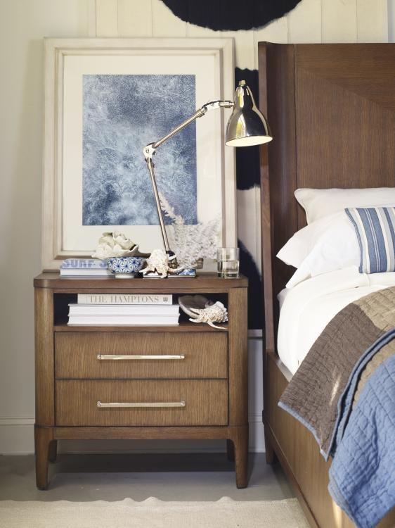 Century C4H-222 - Bowery Place Two Drawer Nightstand - Bowery Cerused