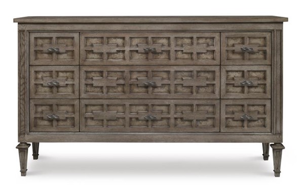 Century C5H-206 - Casa Bella Burl Dresser - Timber Grey