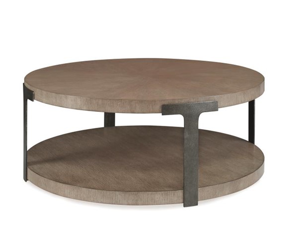century C5H-601 - Casa Bella Sunburst Cocktail Table - Timber Grey
