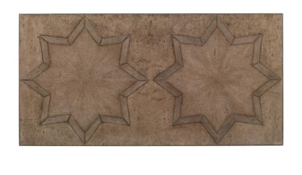 Century C5H-603 - Casa Bella Starburst Cocktail Table - Timber Grey