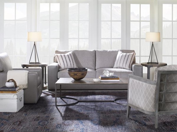 Century C5H-603 - Casa Bella Starburst Cocktail Table - Timber Grey