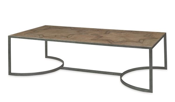 century C5H-603 - Casa Bella Starburst Cocktail Table - Timber Grey