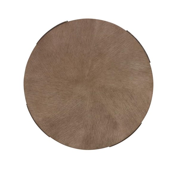 Century C5H-621 - Casa Bella Sunburst Chairside Table - Timber Grey