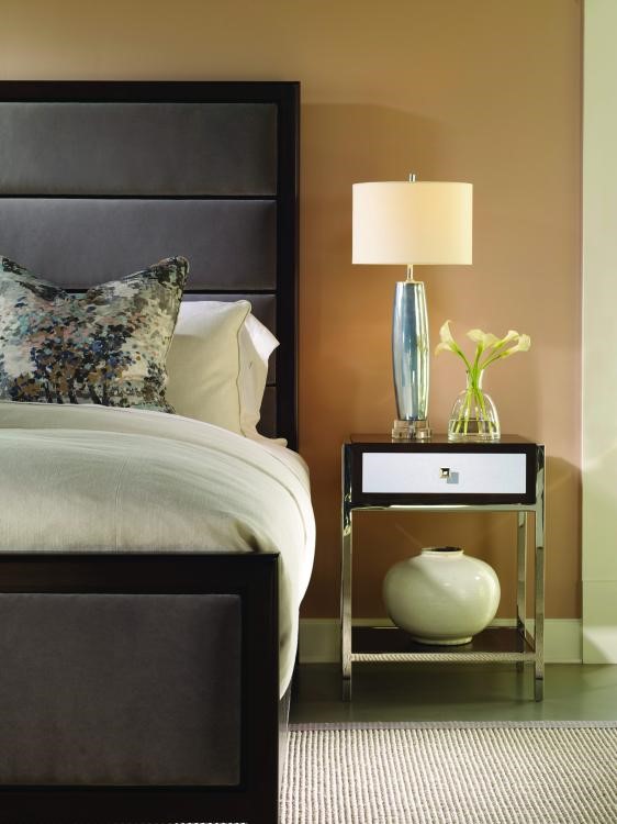 Century C6C-221 - Aria Nightstand - Brownstone/Oxford White