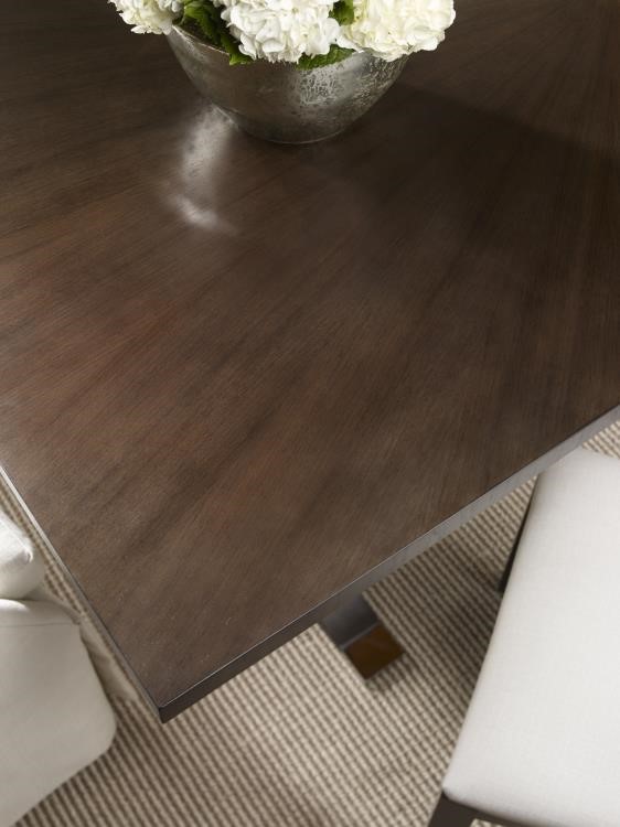 Century C6H-301 - Aria Rectangular Dining Table - Brownstone