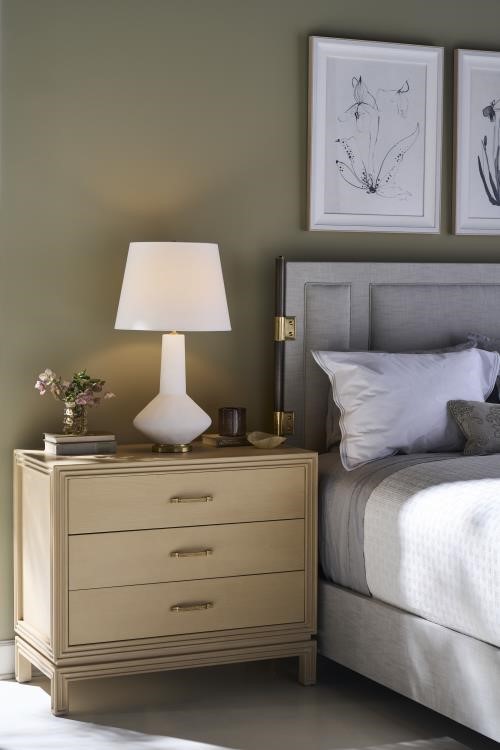 Century C7A-225-V1 - Lewis Large Three Drawer Nightstand
