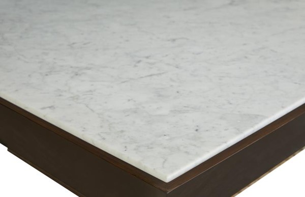 Century C9H-602M - Compositions Cocktail Table With Marble Top