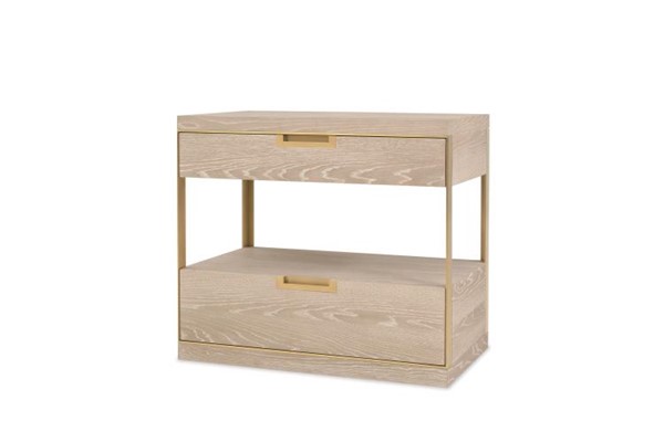 century CA2-222 - Cadence Two Drawer Nightstand - Sand Cerused
