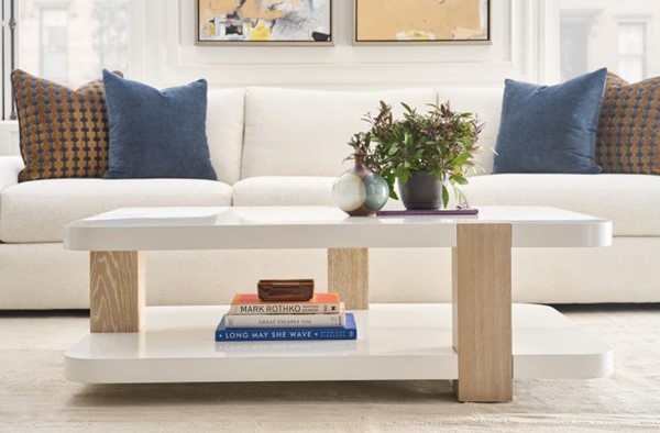 Century CA2-607 - Cadence Cocktail Table - Sand Cerused