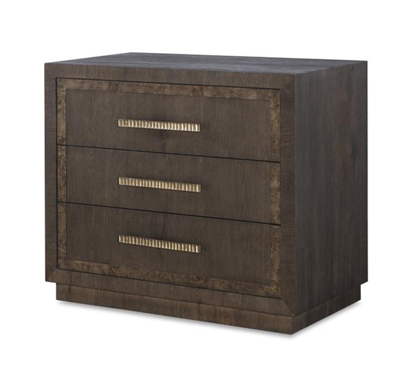 century CBA-223-V2 - Monterey Three Drawer Nightstand - Hawthorne Dark