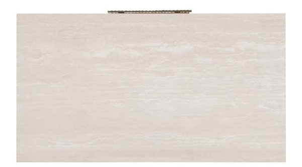 Century CBA-223M-V1 - Monterey Three Drawer Nightstand W/Travertine - Hawthorne Light
