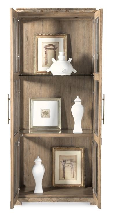 Century CBA-772-V1 - Monterey Tall Display Cabinet - Hawthorne Light