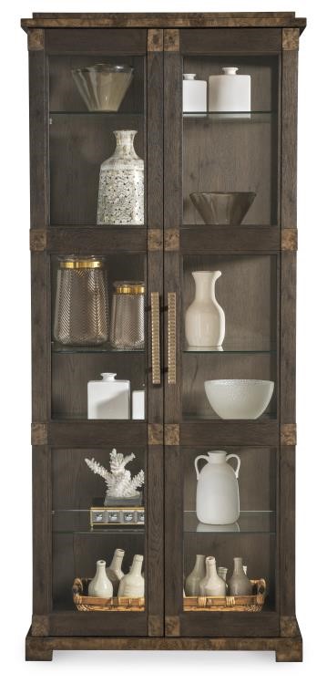 Century CBA-772-V2 - Monterey Tall Display Cabinet - Hawthorne Dark
