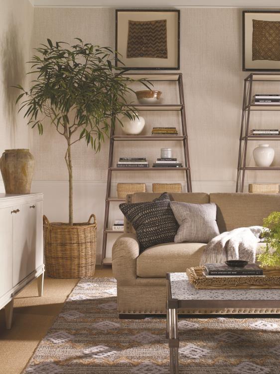 Century 22-2141-BB - Benjamin Sofa W/Back Border