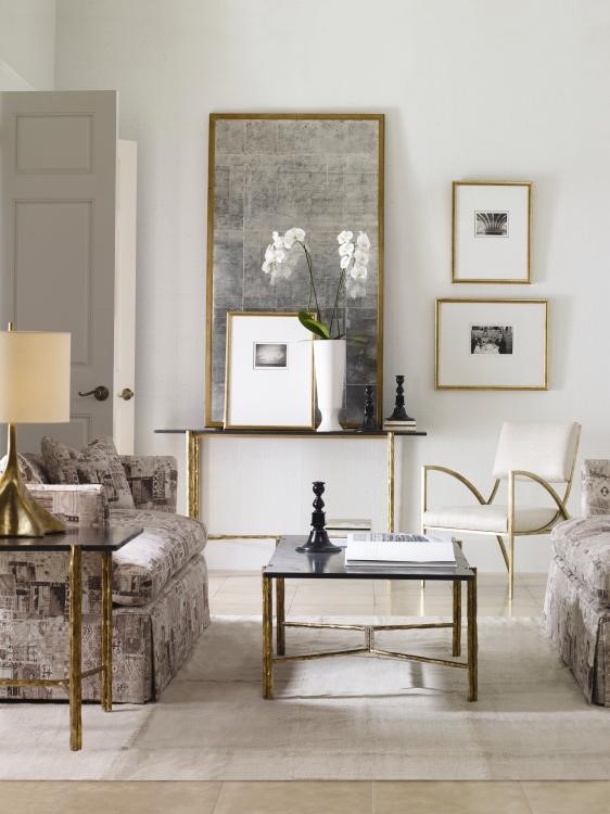 Century 3347 - Sylvie Occasional Metal Chair