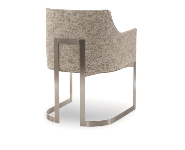 Century 3388A-1 - Copenhagen Stainless Arm Chair