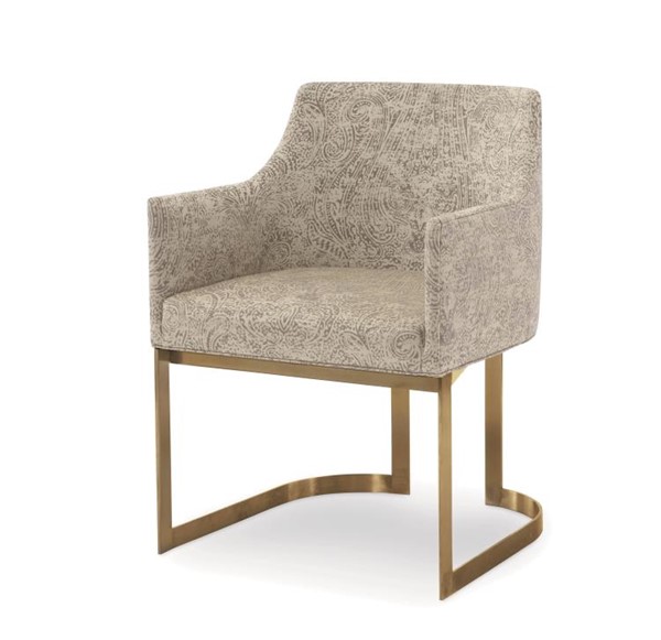 century 3388A-2 - Copenhagen Brass Arm Chair